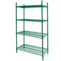 Multi-purpose storage shelves/Steel racking/Small wire shelf with wheels